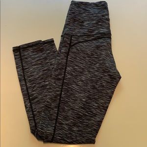 Navy Athletic Full Length Leggings